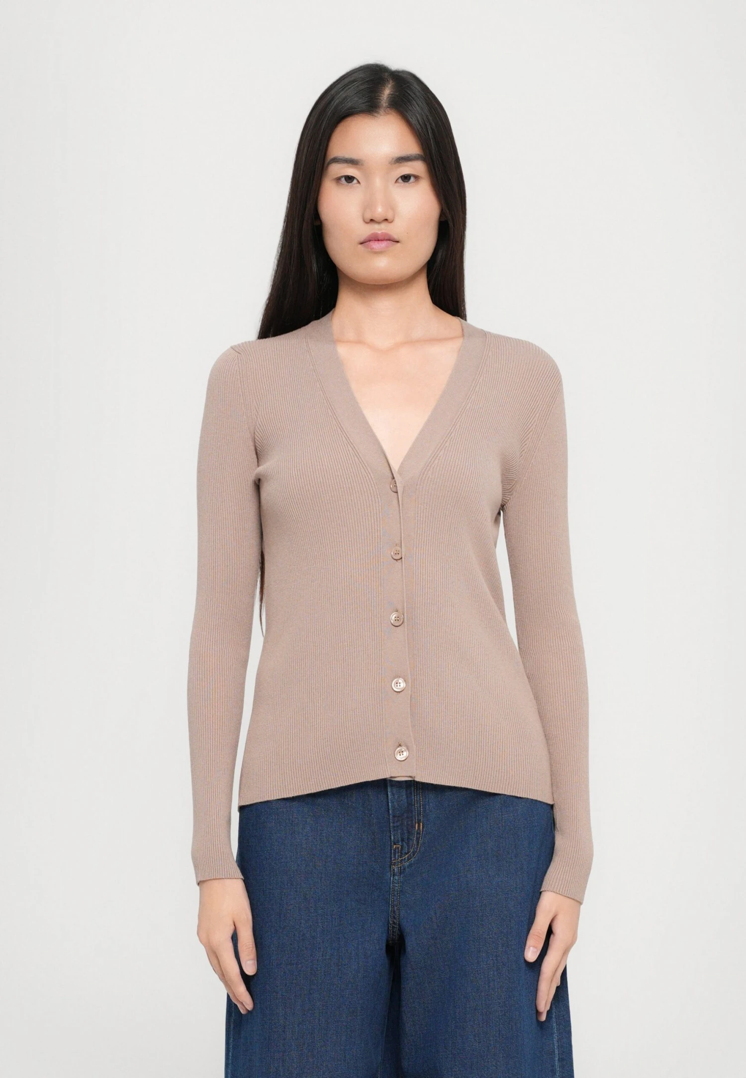 GABRIEL - Cardigan - Marron Glace 1 GABRIEL - Cardigan - Marron Glace