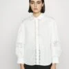 Samuele - Button-Down Blouse - Bianco Ottico