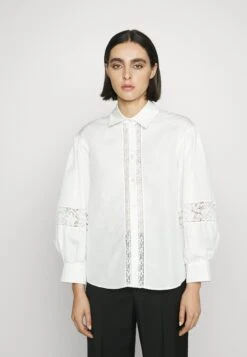Samuele - Button-Down Blouse - Bianco Ottico