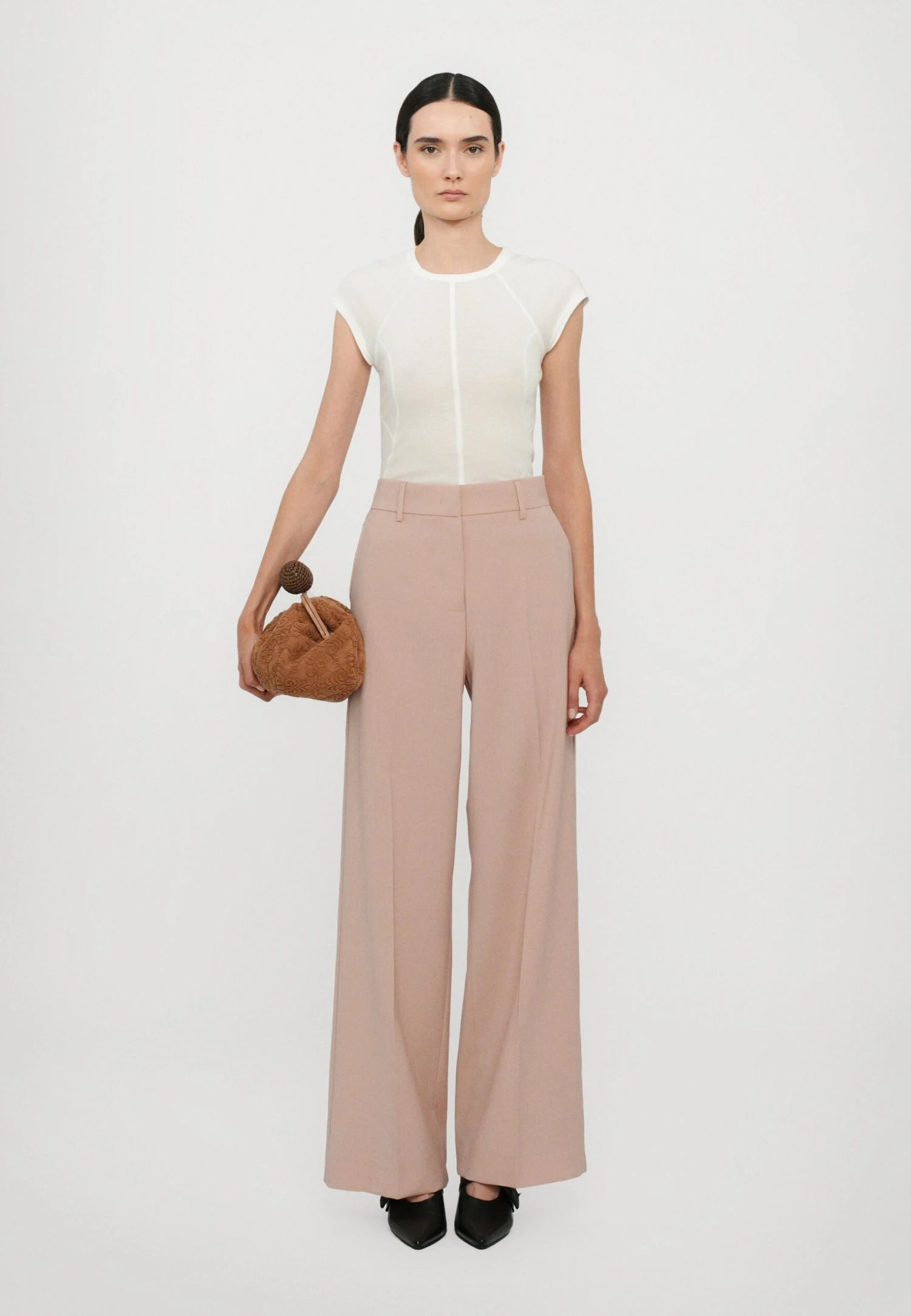 VISIVO - Trousers - Cipria 2 VISIVO - Trousers - Cipria - Image 2