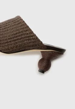 FRED - Heeled Mules - Testa Moro -The LBD Shop 03e5cf75a6c54abdbc70a8109b7b11fa