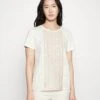 Ideo - Print T-Shirt - Bianco
