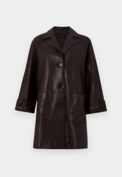 PETRA - Leather Jacket - Chocolate 12 PETRA - Leather Jacket - Chocolate -The LBD Shop 056e03c6885d4f3381495a5b97990e67