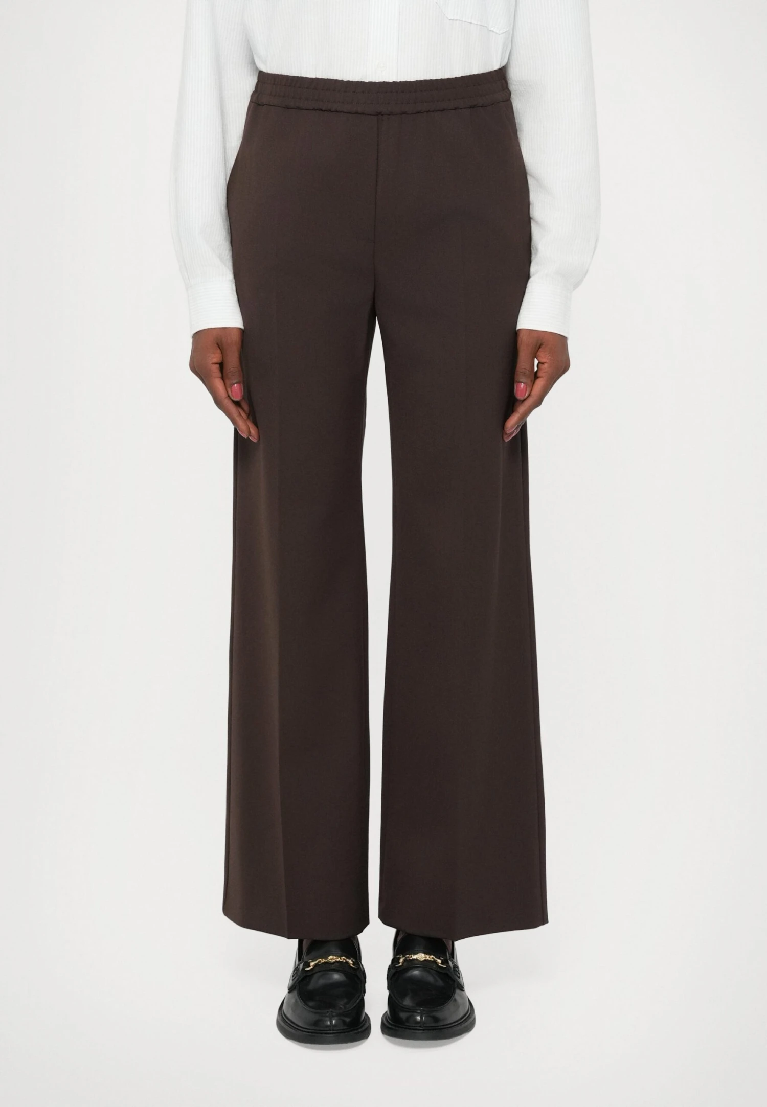 PETRA - Trousers - Cioccolato 1 PETRA - Trousers - Cioccolato