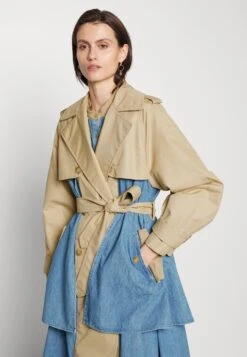 Silva - Trenchcoat - Light Brown -The LBD Shop 073242ad1ec54c6da0e44dbaed50eb0a