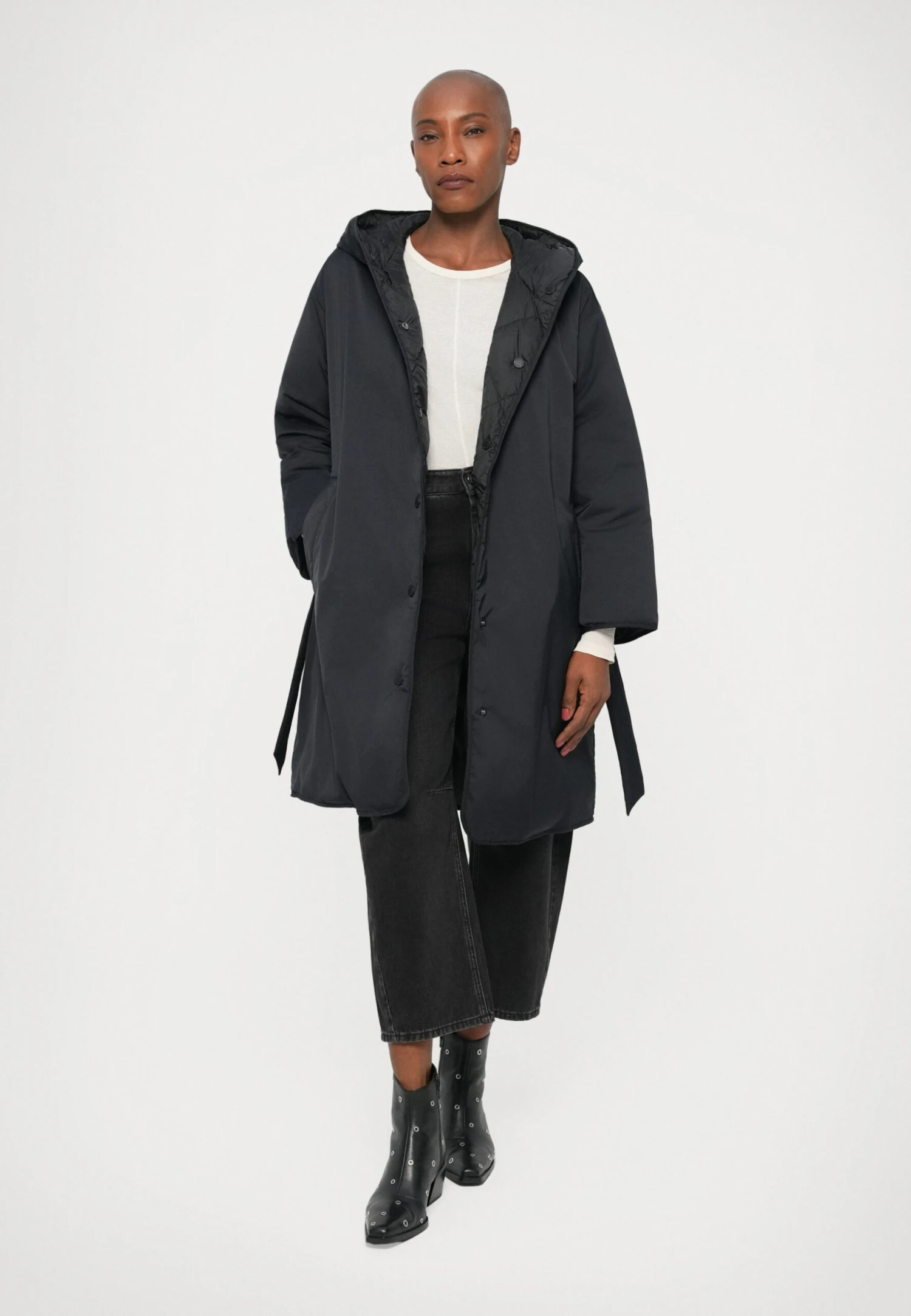 BANFY - Winter Coat - Nero 2 BANFY - Winter Coat - Nero - Image 2