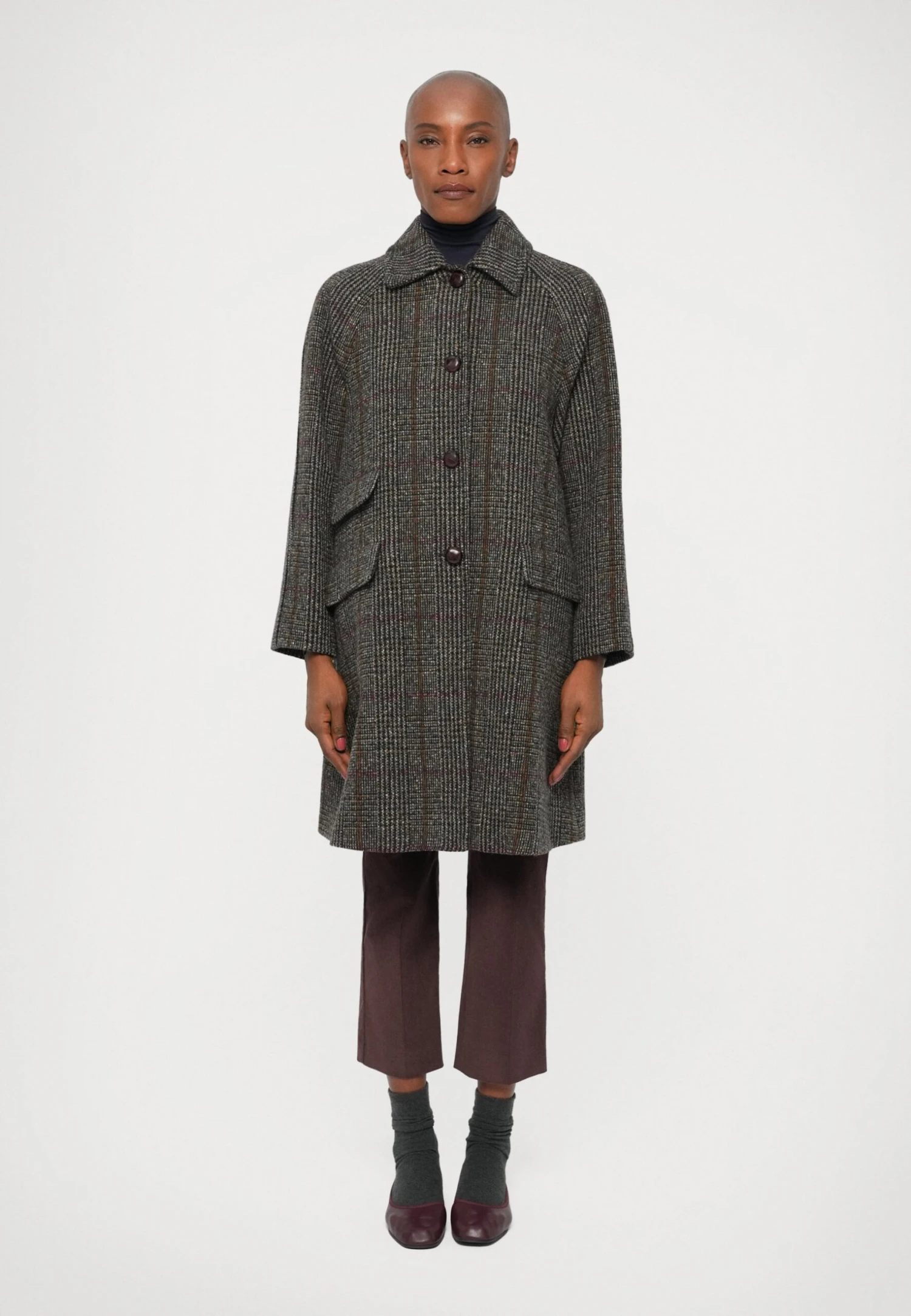 PITONE - Trenchcoat - Cioccolato 1 PITONE - Trenchcoat - Cioccolato