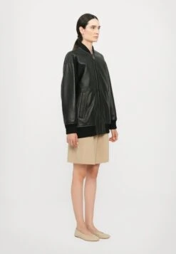 TATTICO - Leather Jacket - Nero -The LBD Shop 07cd0f7a96434cce8751016cf90a0052