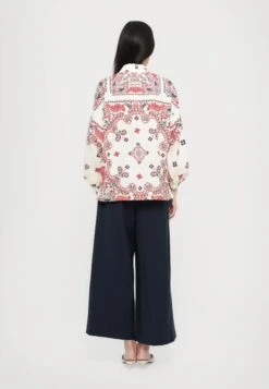 ADDA - Button-down Blouse - Bianco Avorio -The LBD Shop 0893571d3b514b1b9cc1299cd5e4ab7f