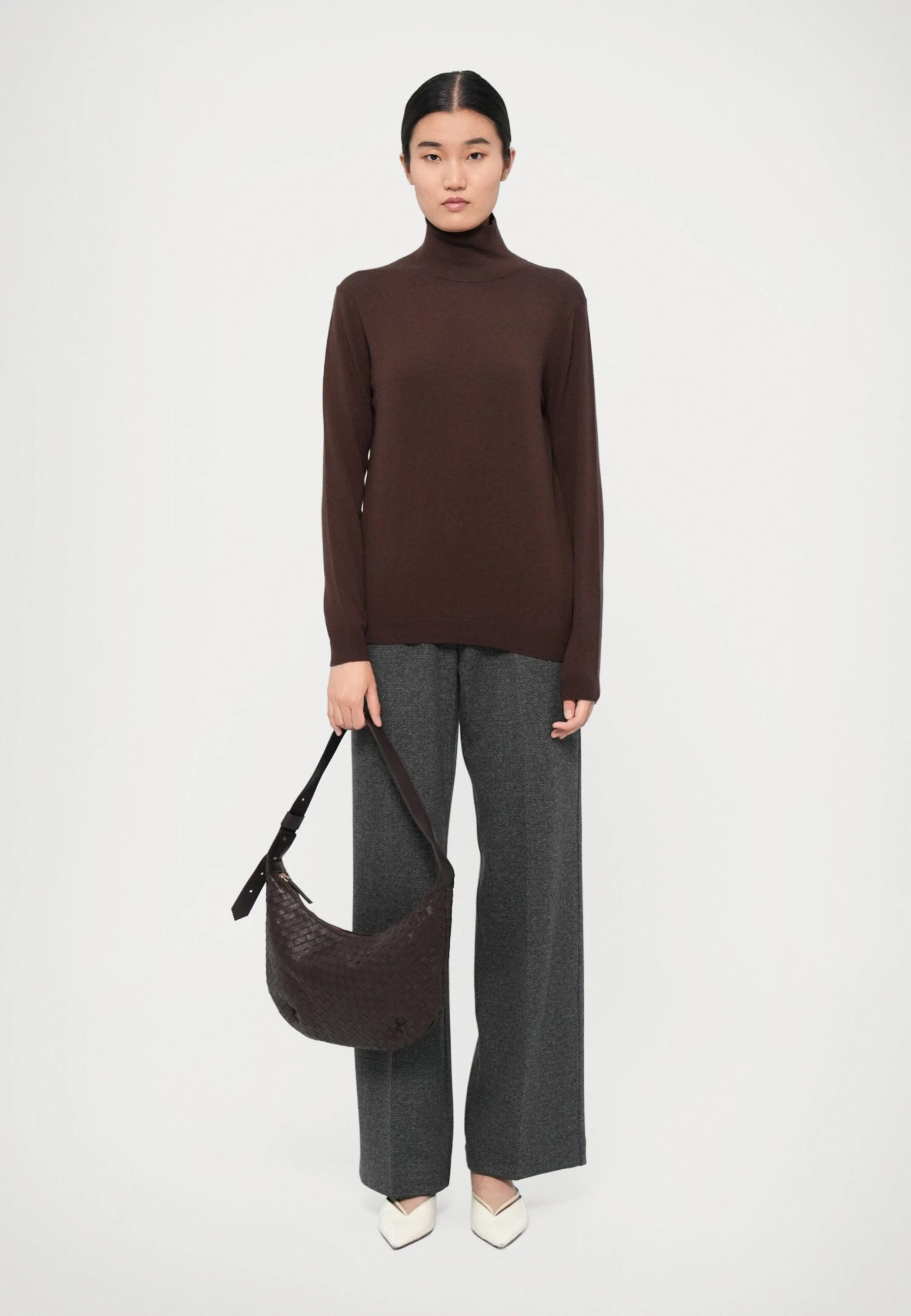 KIKU - Jumper - Cioccolato 2 KIKU - Jumper - Cioccolato - Image 2