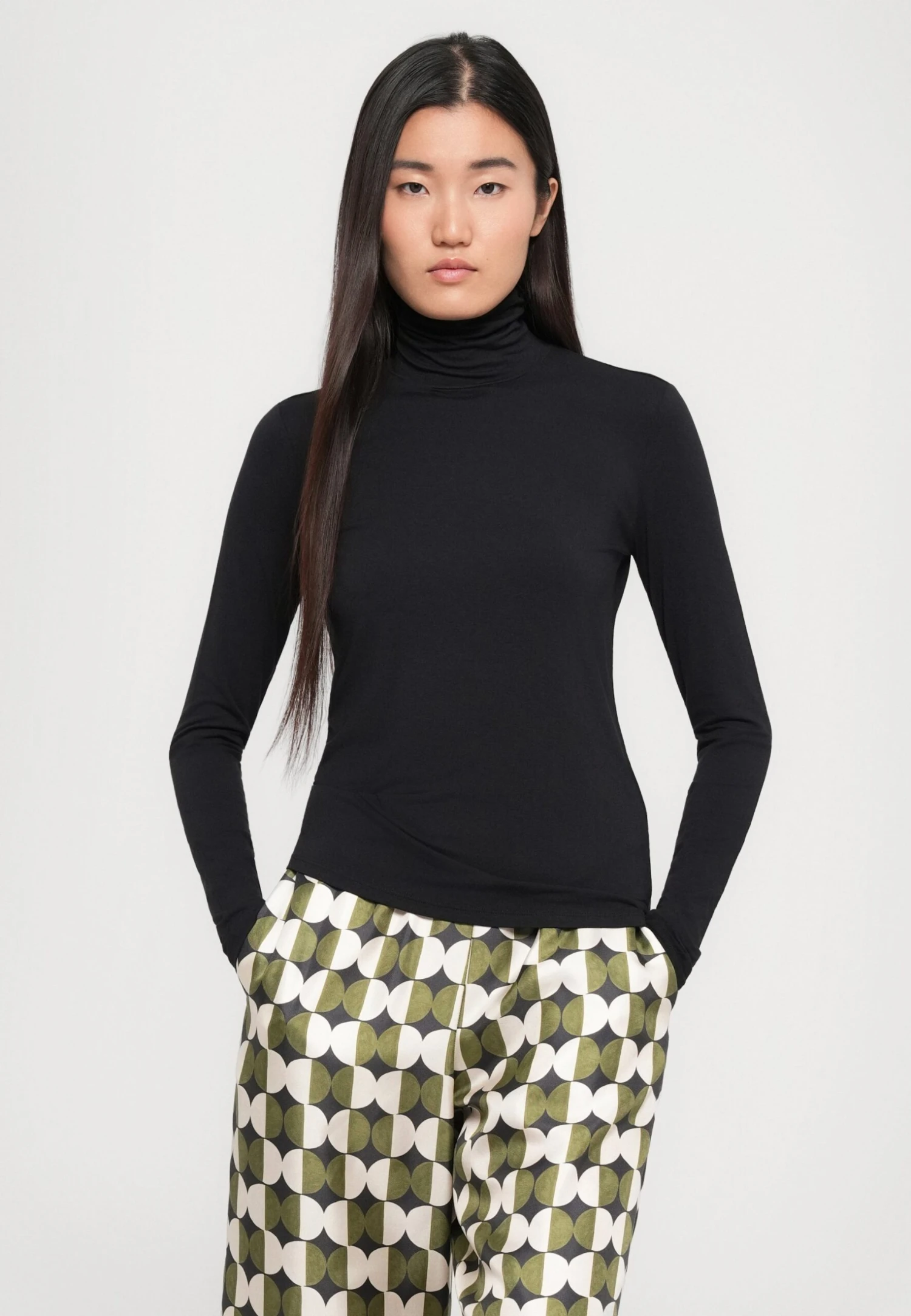 Long Sleeved Top - Nero 5 Long Sleeved Top - Nero - Image 5
