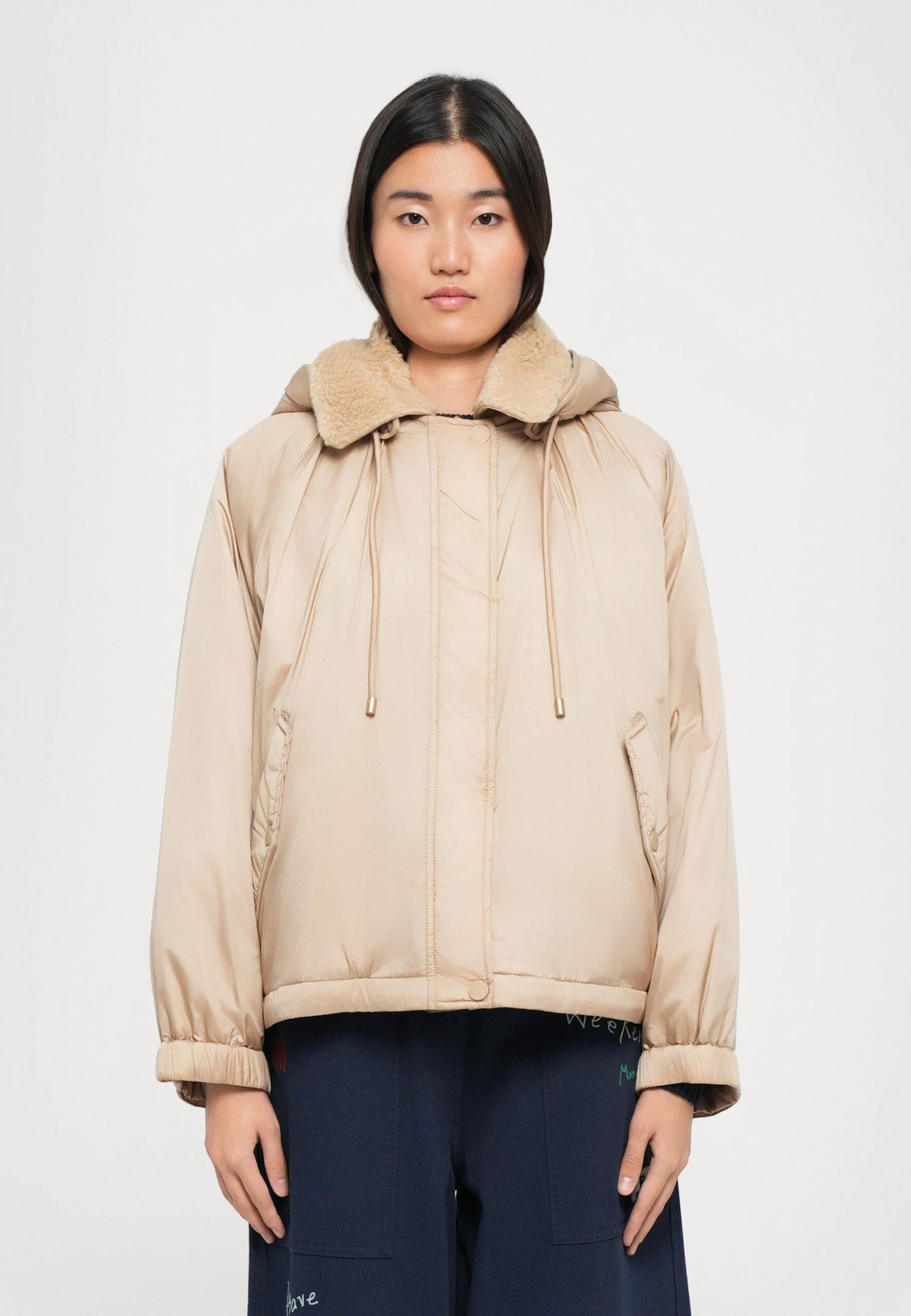 ARLES - Winter Jacket - Beige 1 ARLES - Winter Jacket - Beige