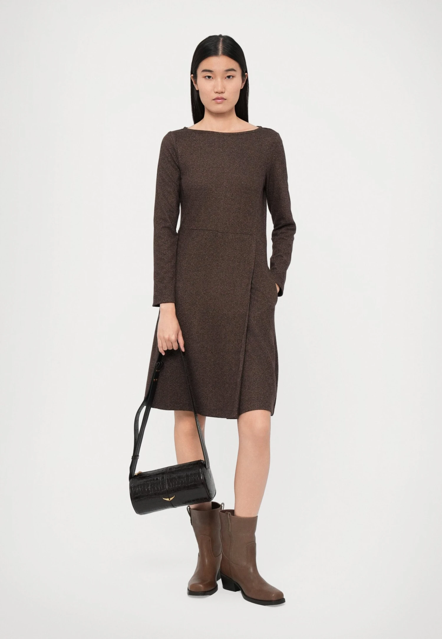 BALOCCO - Day Dress - Cioccolato 2 BALOCCO - Day Dress - Cioccolato - Image 2