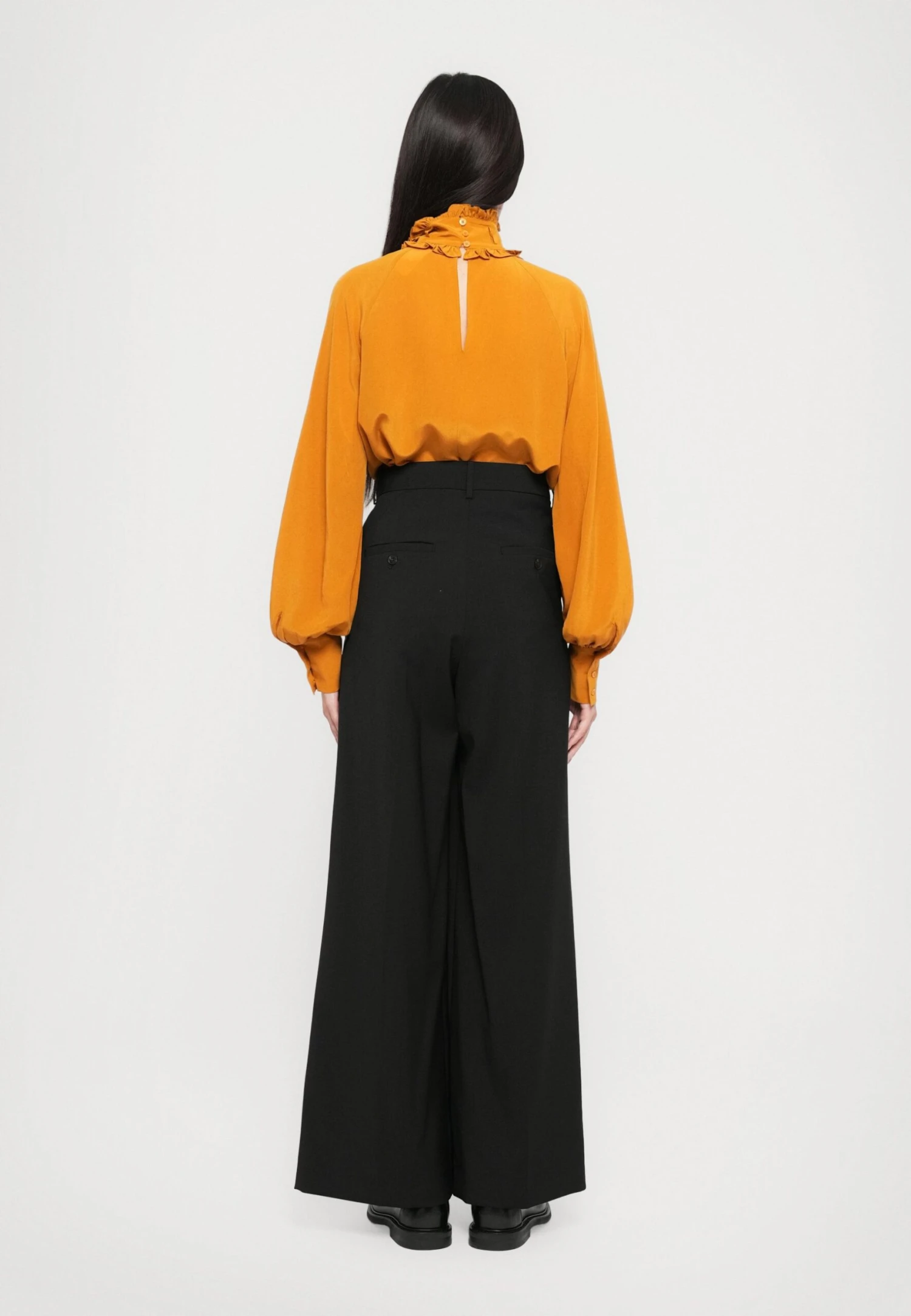 ADELFI - Trousers - Nero 3 ADELFI - Trousers - Nero - Image 3