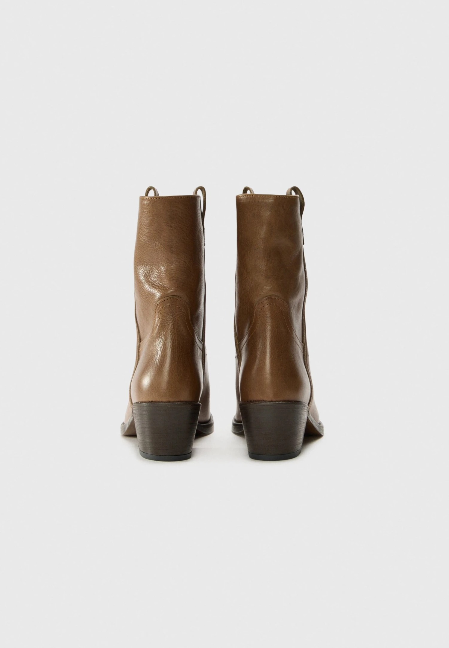 RANCH - Cowboy/biker Ankle Boot - Fango 3 RANCH - Cowboy/biker Ankle Boot - Fango - Image 3