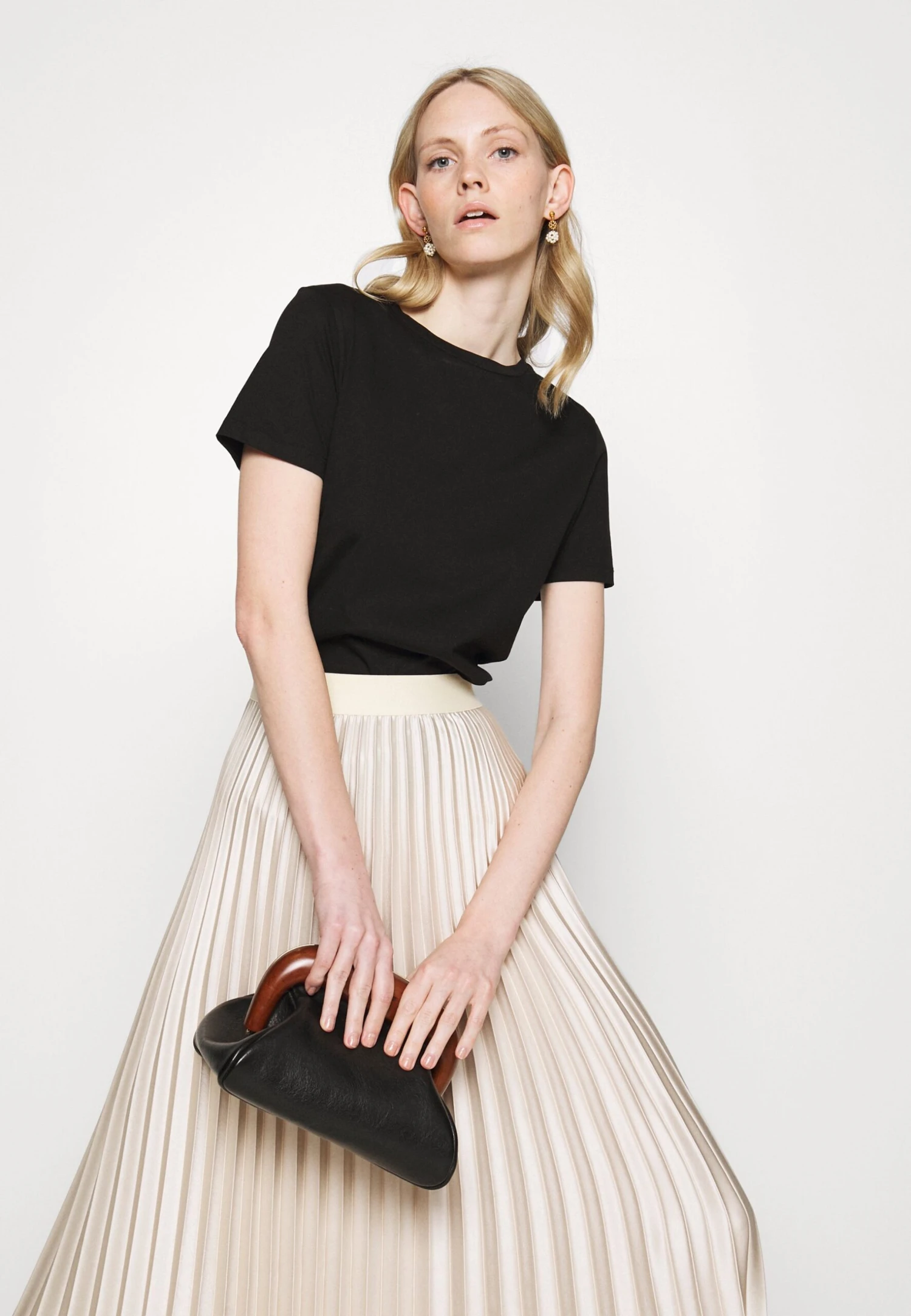 Gavino - Pleated Skirt - Avorio 4 Gavino - Pleated Skirt - Avorio - Image 4