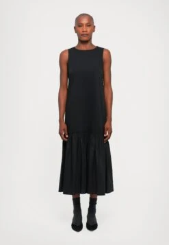 OSMIO - Jersey Dress - Nero