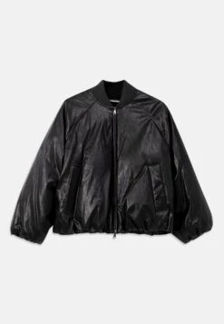 POTENTE - Faux Leather Jacket - Cioccolato -The LBD Shop 1b0fa4eee6694741a59dd8ef54604f53