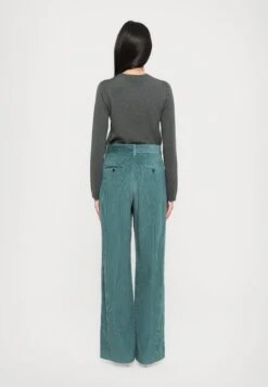 TANIA - Trousers - Petrolio -The LBD Shop 1ce64f50088d4be2b34446b19792c1e5