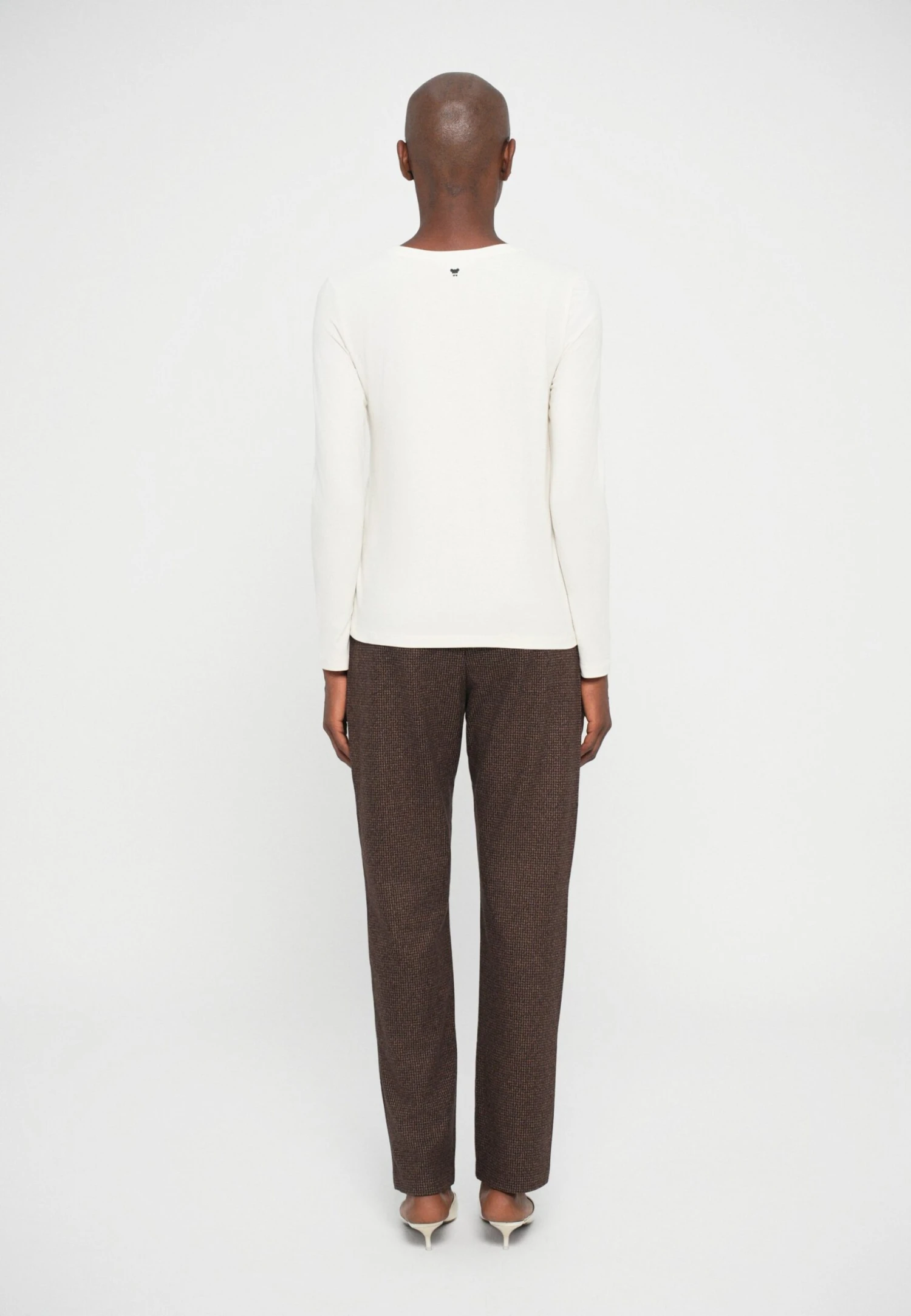 RENOIR - Long Sleeved Top - Ecru 3 RENOIR - Long Sleeved Top - Ecru - Image 3