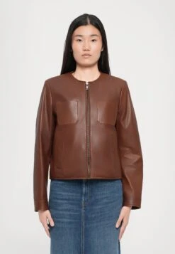 Leather Jacket - Cuoio