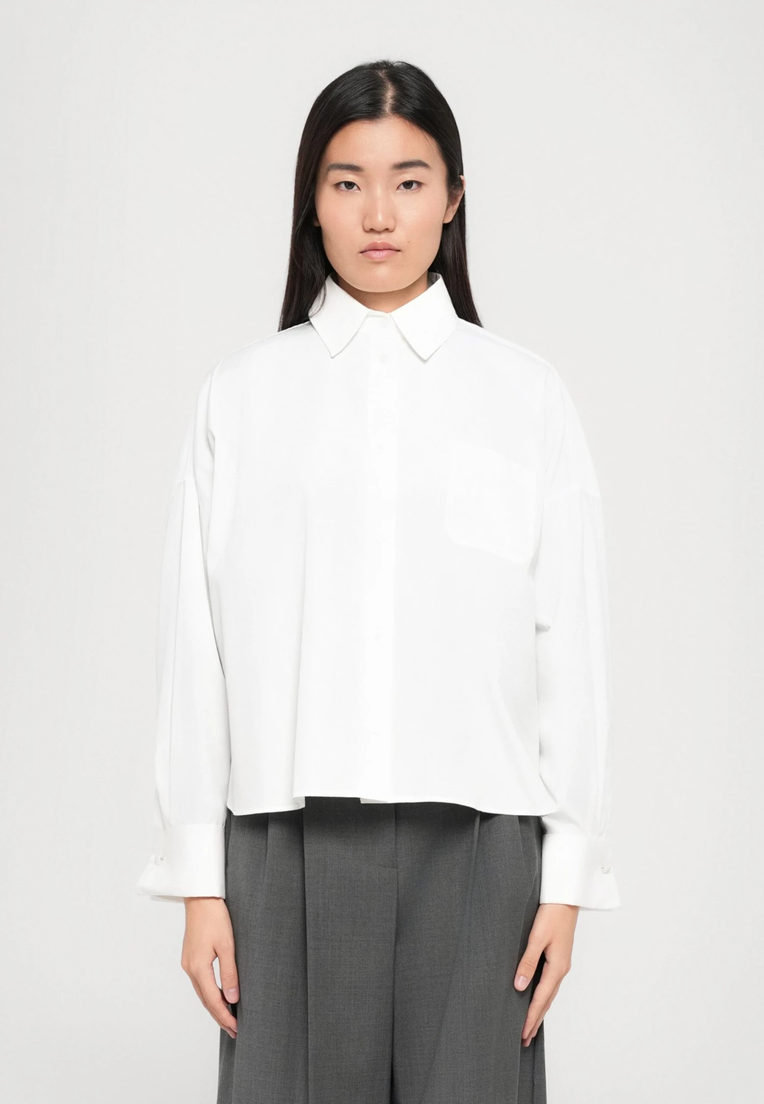 ARTURO - Button-down Blouse - Bianco 1 ARTURO - Button-down Blouse - Bianco
