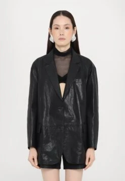 MARAT - Leather Jacket - Black