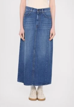 GESSO - Denim Skirt - Navy