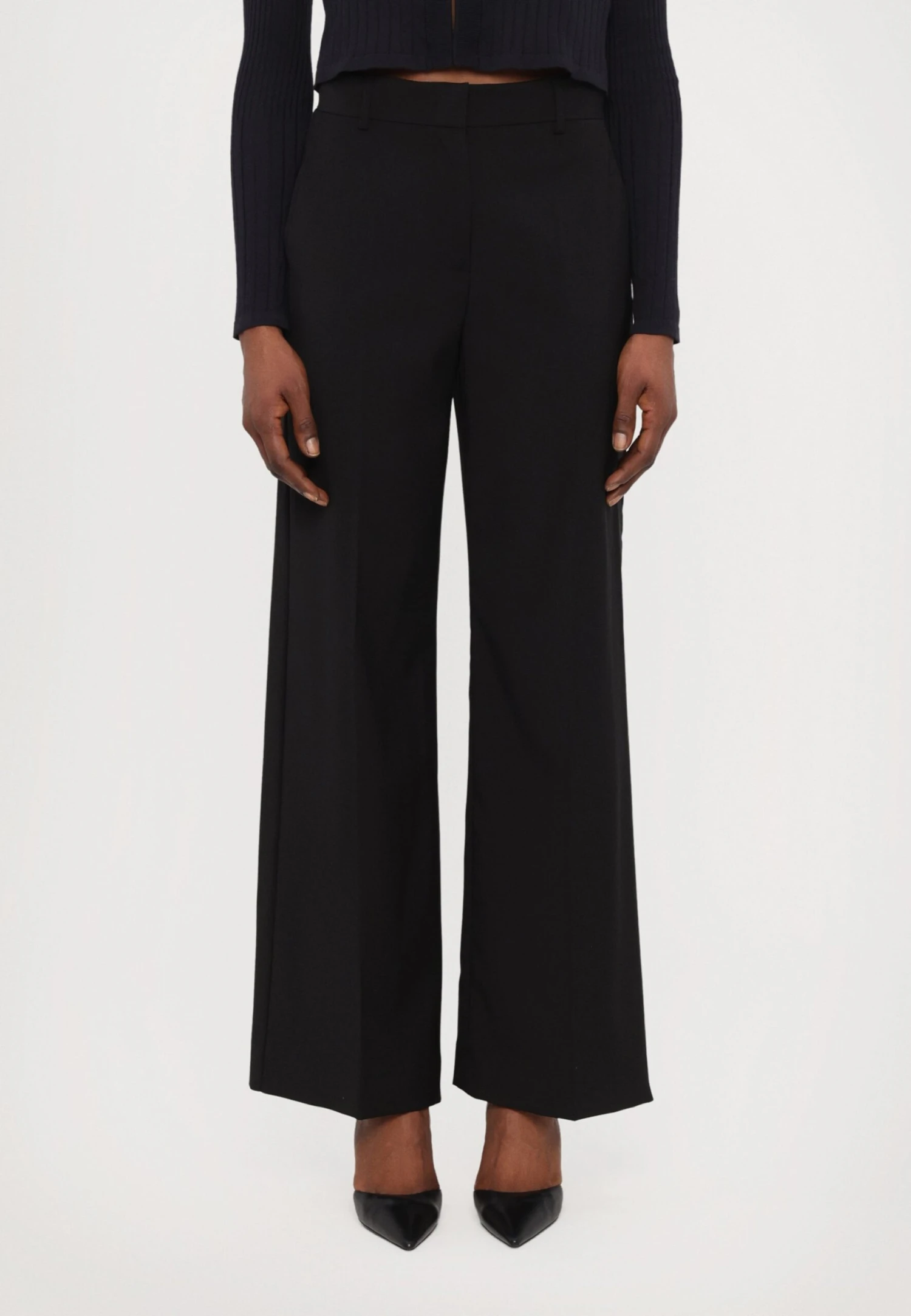 VISIVO - Trousers - Black 1 VISIVO - Trousers - Black
