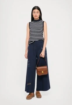 LOTUS - Trousers - Blu Marino -The LBD Shop 27d93a14ad164697bd7cf82e32b31acb