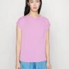 Multid - Basic T-Shirt - Lilla