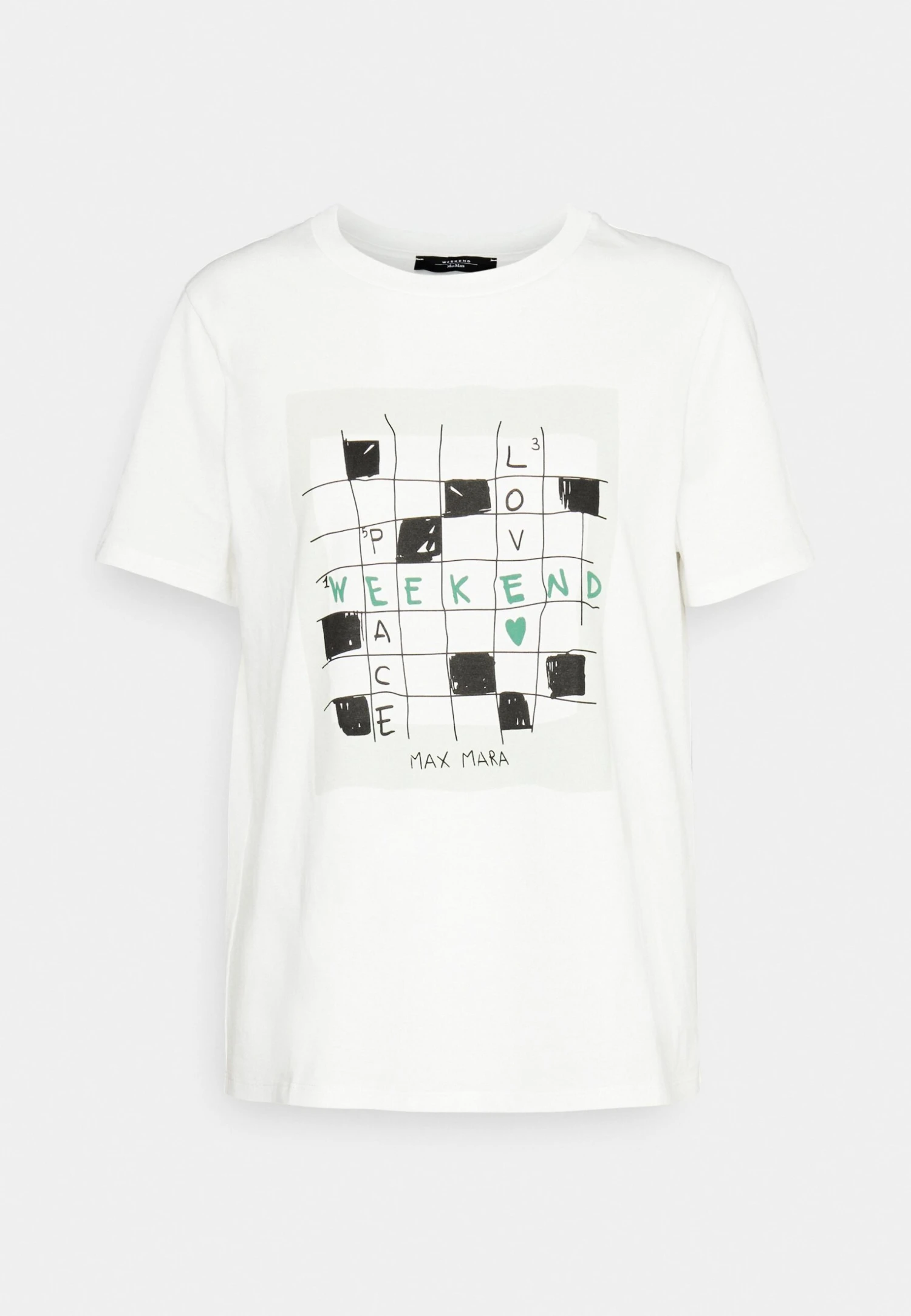 Sante - Print T-Shirt - Bianco 4 Sante - Print T-Shirt - Bianco - Image 4