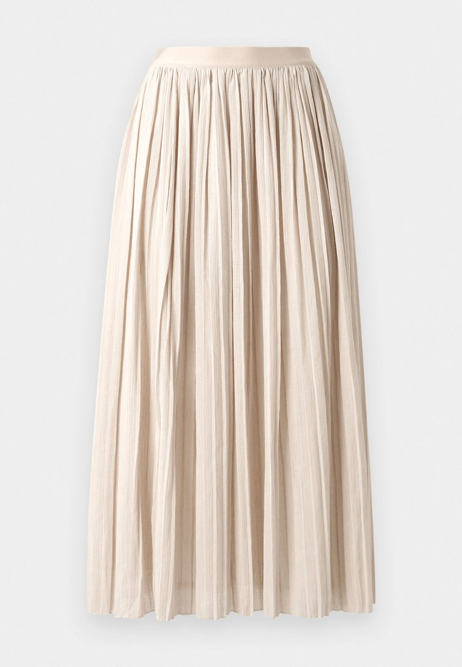CRAL - A-line Skirt - Beige 6 CRAL - A-line Skirt - Beige - Image 6