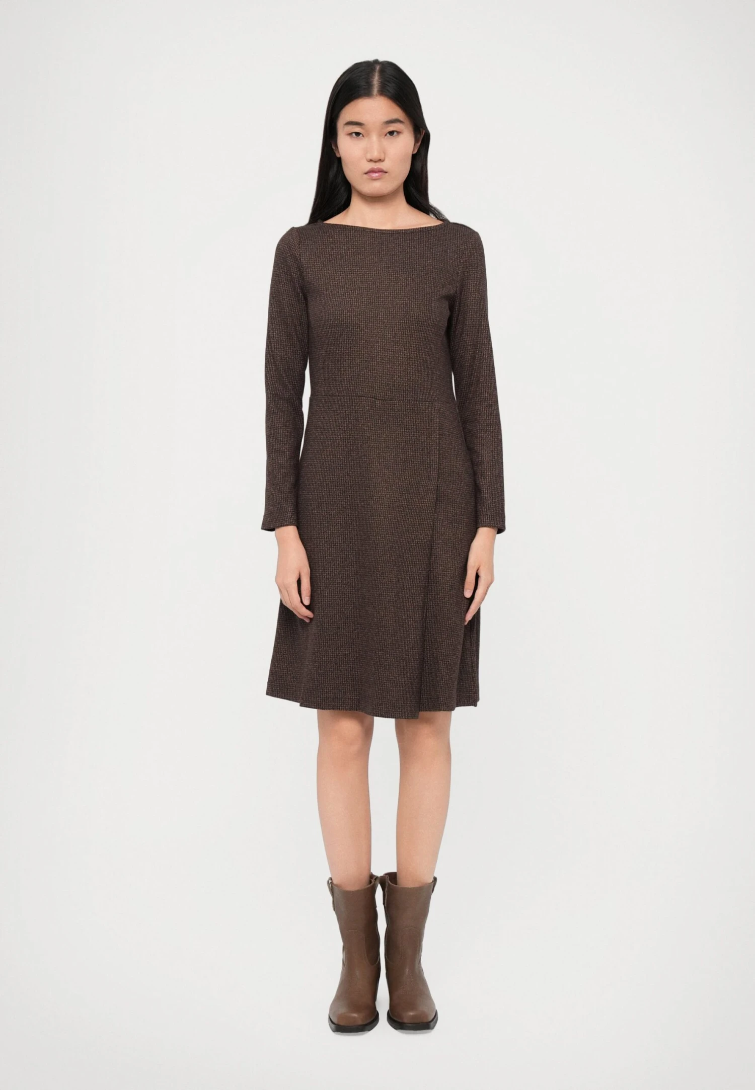 BALOCCO - Day Dress - Cioccolato 1 BALOCCO - Day Dress - Cioccolato