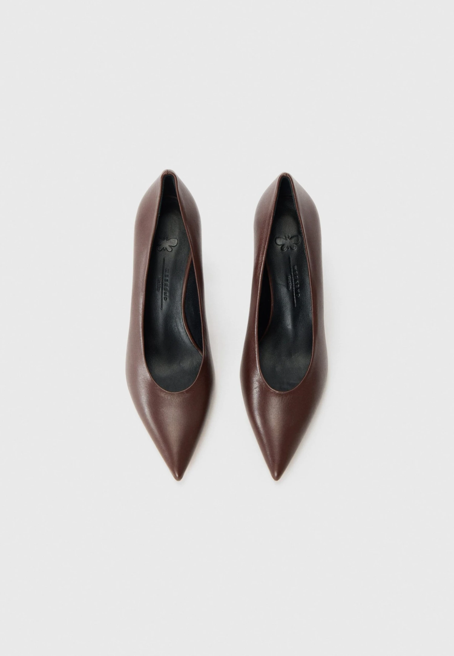 NIEVO - Classic Heels - Marrone Scuro 4 NIEVO - Classic Heels - Marrone Scuro - Image 4