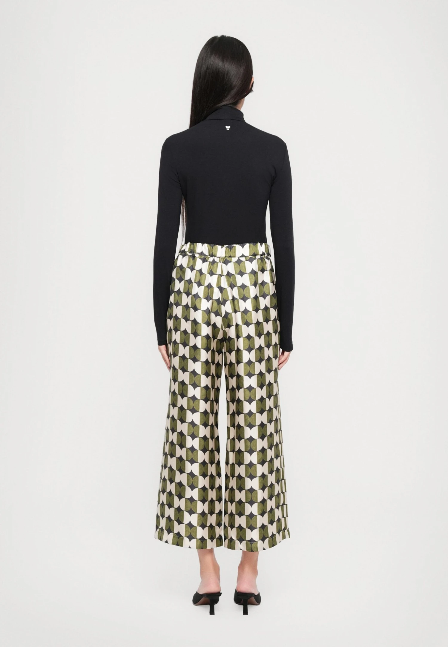 FIBBIA - Trousers - Nero 3 FIBBIA - Trousers - Nero - Image 3