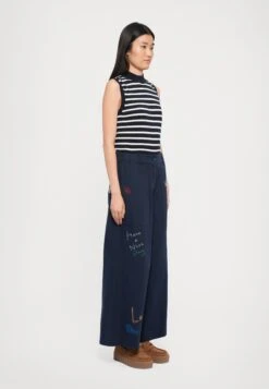 LOTUS - Trousers - Blu Marino -The LBD Shop 3af8ec00b46f4663a02786f81eee5b21