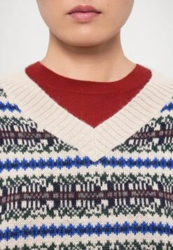 FLERES - Waistcoat - Ecru -The LBD Shop 3b187a9e19604a9b832ea387522f7010