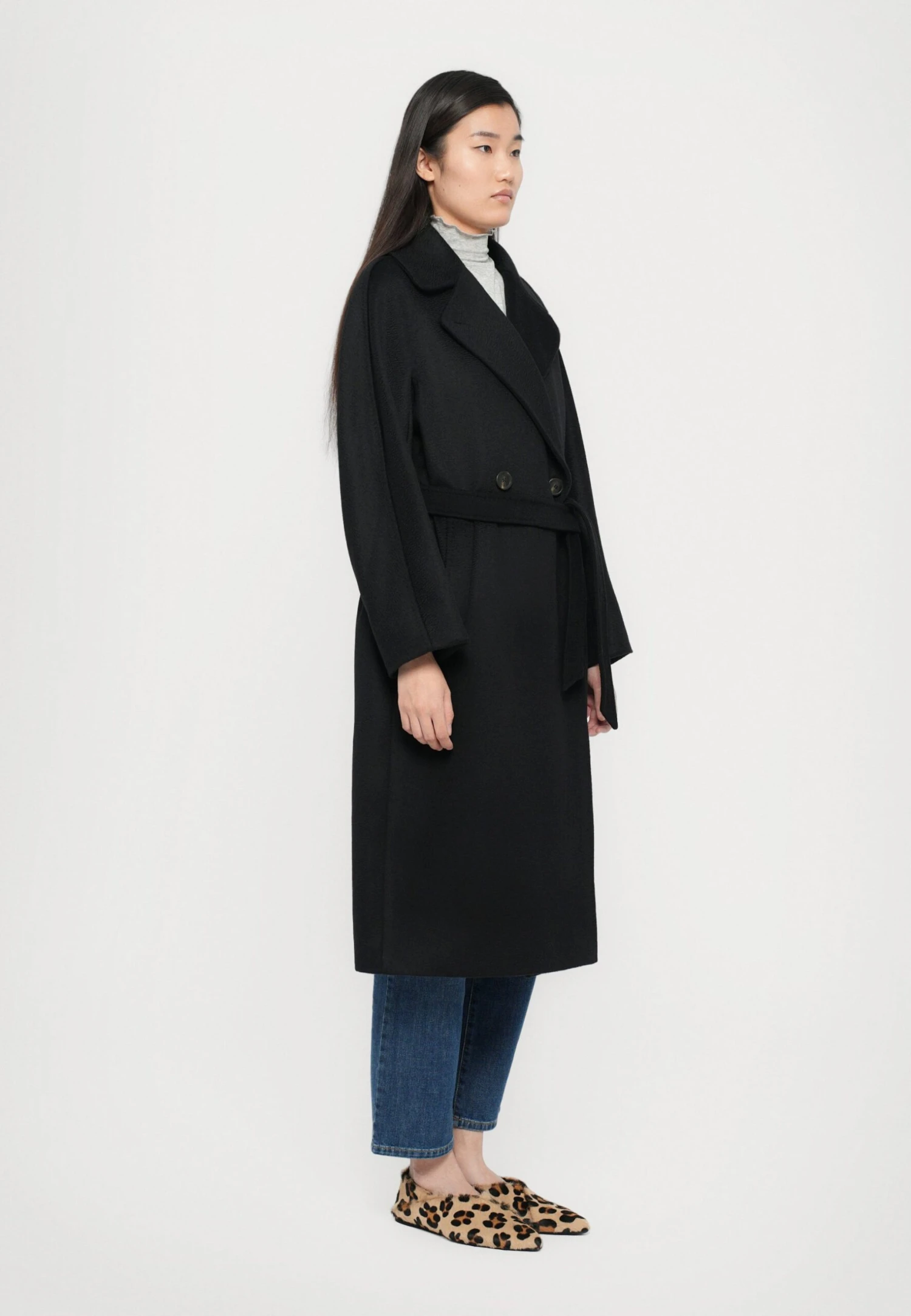 RESINA - Classic Coat - Nero 4 RESINA - Classic Coat - Nero - Image 4