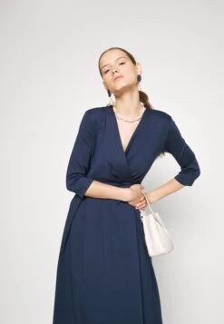 Doria - Jersey Dress - Blu Notte -The LBD Shop 3df8c3c38ede45dfb0db35117916d6b5