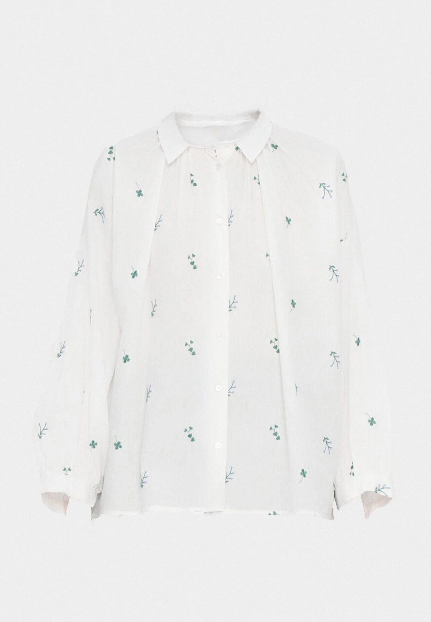 GILLY - Button-down Blouse - Light Blue 8 GILLY - Button-down Blouse - Light Blue - Image 8