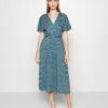 Papiro - Jersey Dress - Petrolio