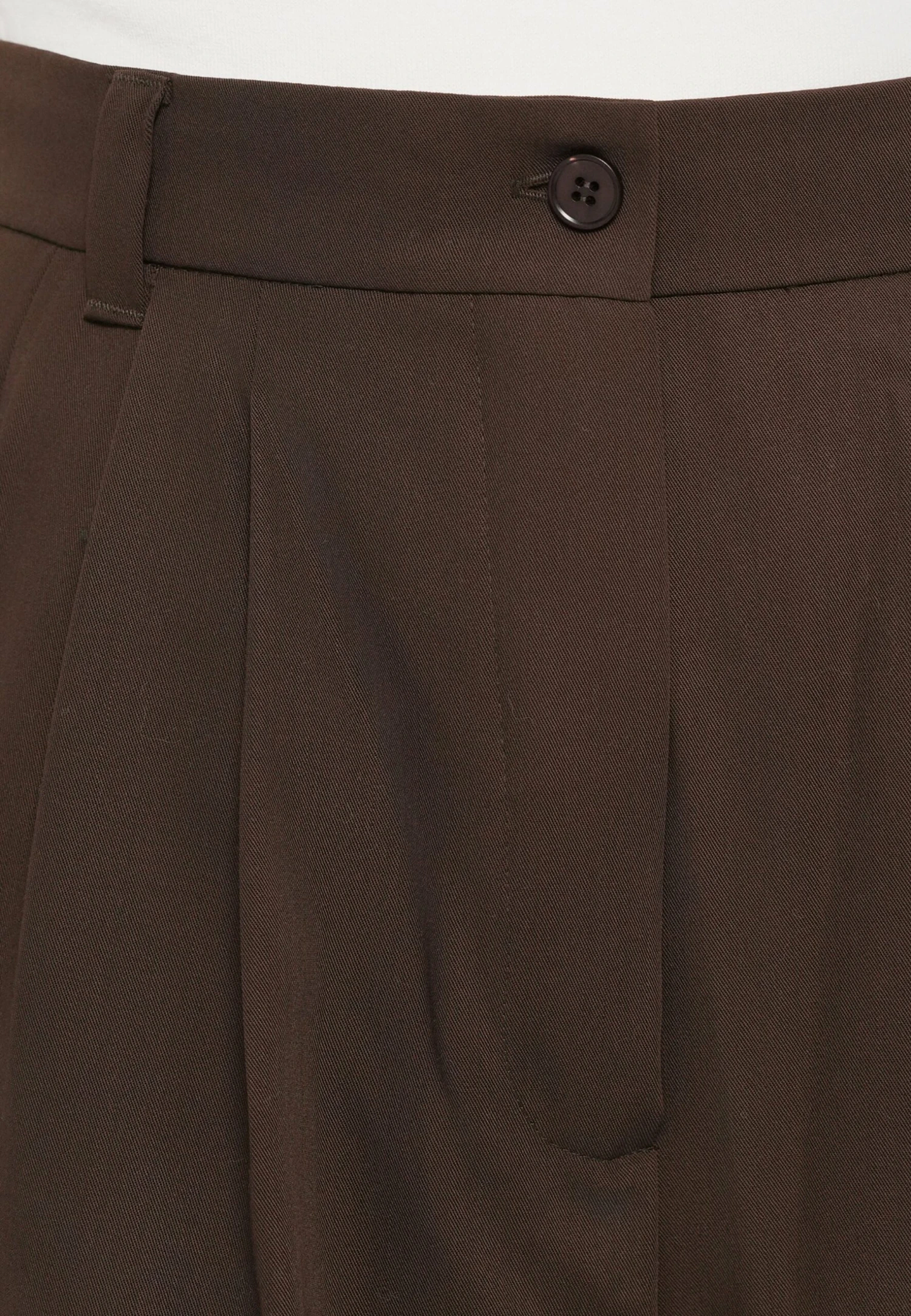 GARENNA - Trousers - Marrone Scuro 7 GARENNA - Trousers - Marrone Scuro - Image 7