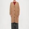 GODEZIA - Cardigan - Cammello