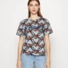 Cerchio - Print T-Shirt - Light Brown