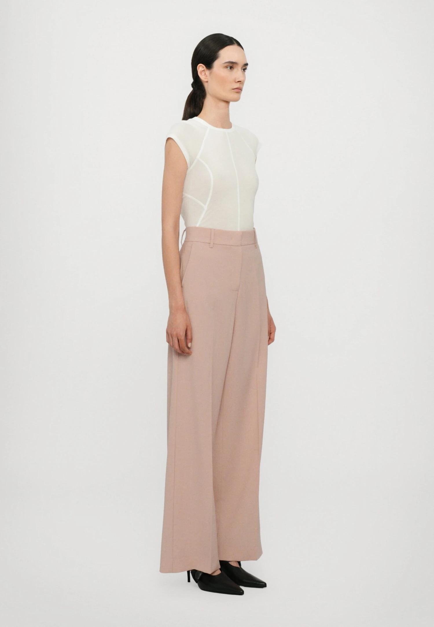 VISIVO - Trousers - Cipria 4 VISIVO - Trousers - Cipria - Image 4