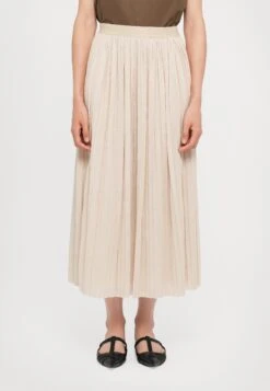 CRAL - A-line Skirt - Beige