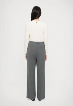 PETRA - Trousers - Grigio Medio -The LBD Shop 5778619f54ea4a5796dc89d13ebd2208