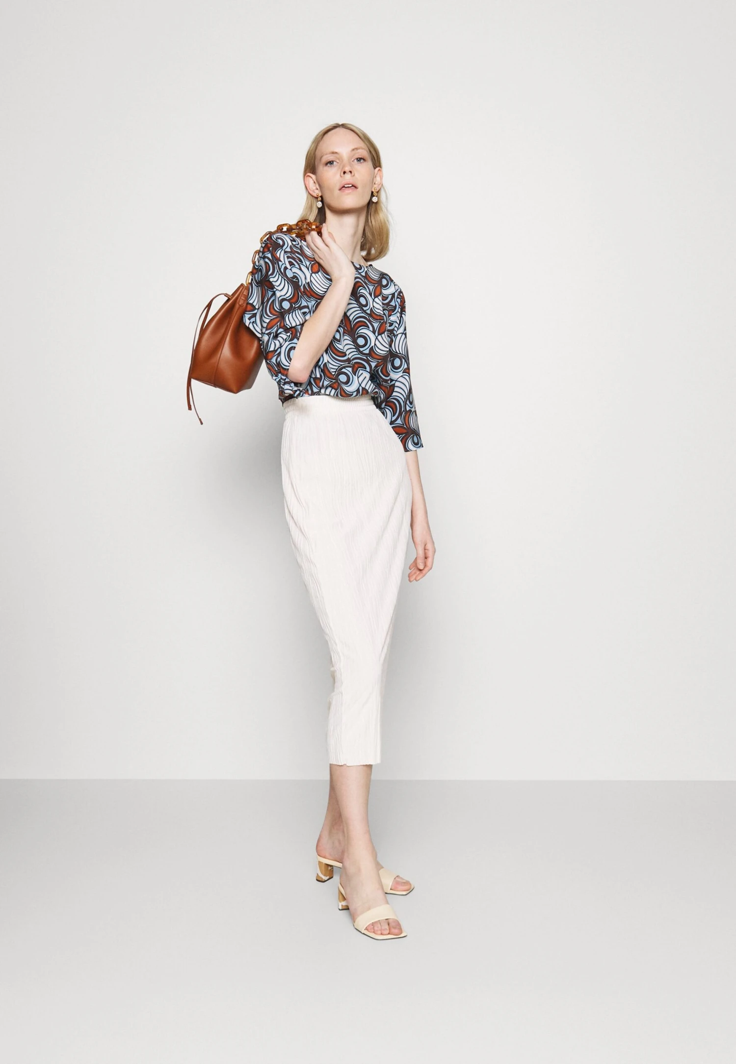 Blouse - Cuoio 2 Blouse - Cuoio - Image 2