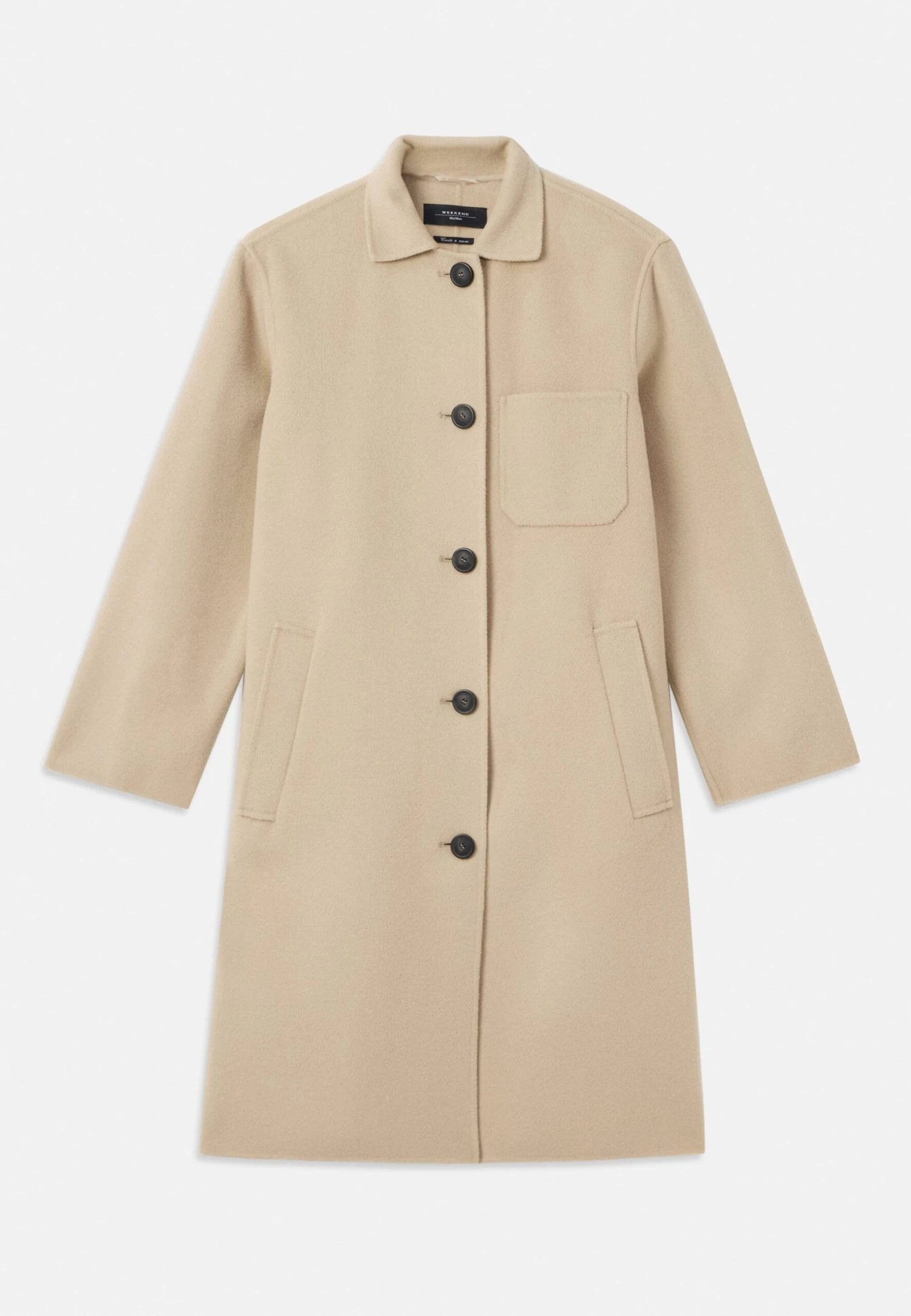 ZENONE - Classic Coat - Beige 6 ZENONE - Classic Coat - Beige - Image 6